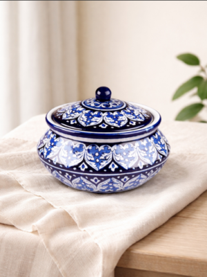 Blue Pottery Handi